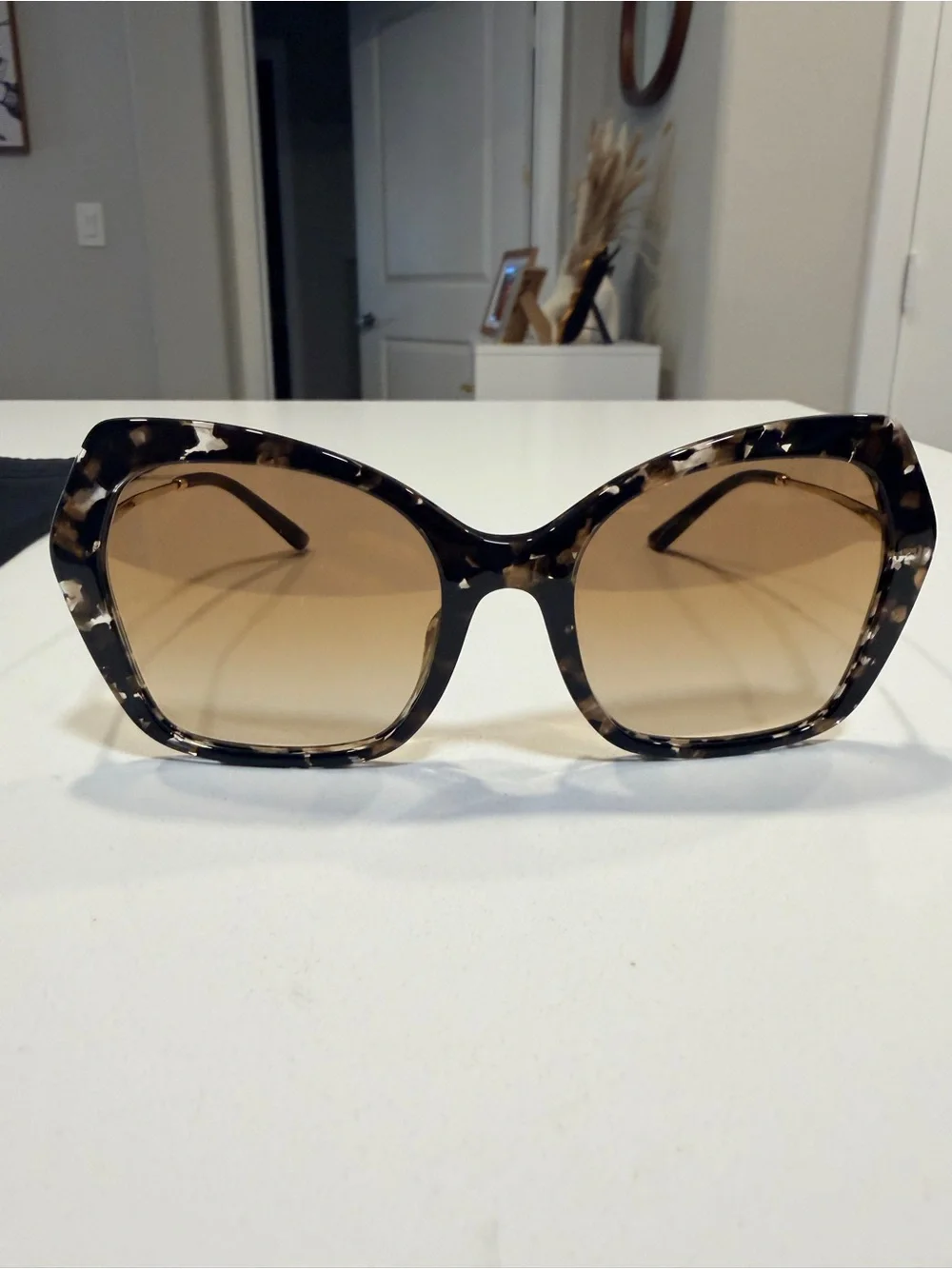Authentic Dolce & Gabbana DG4399F Oversized Sunglasses 56-20-145 Tortoise Gold